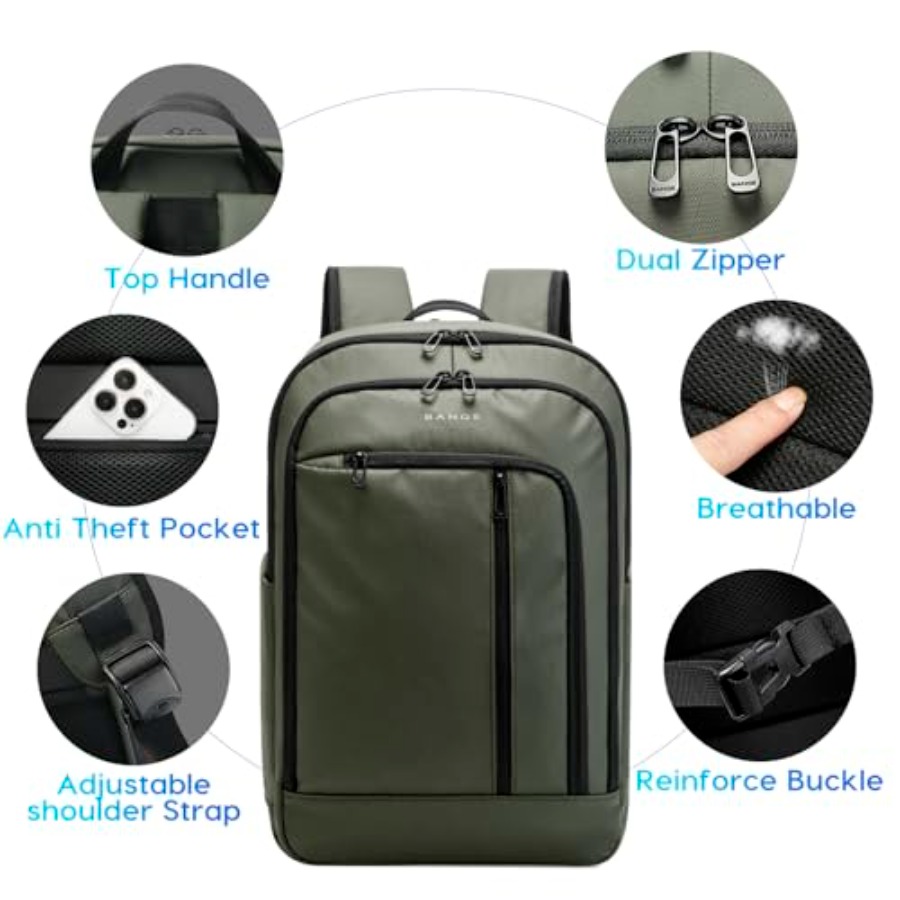 28L Lightweight Hiking Backpac - Laptop Backpack 15.6 recension och pris