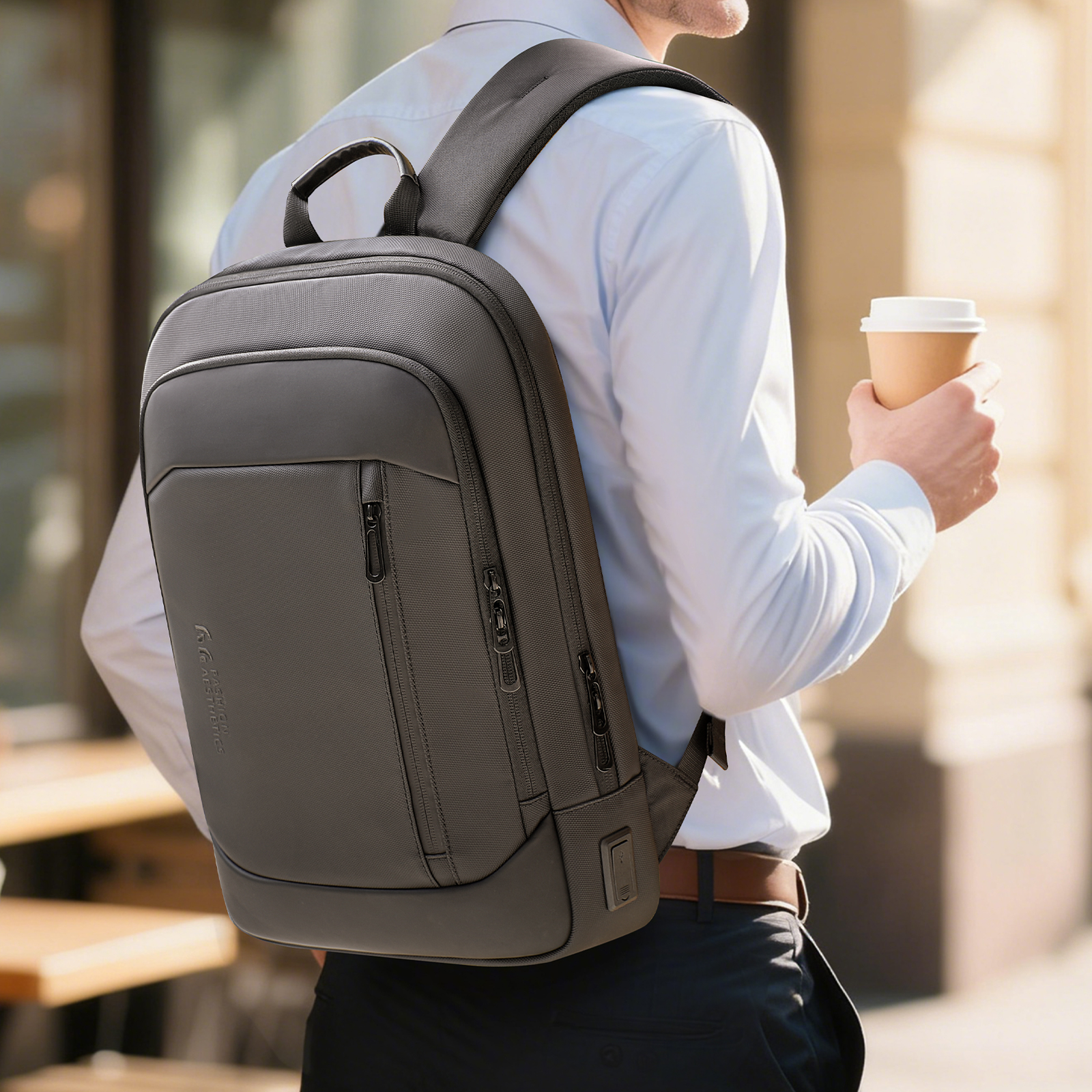 HK Lightweight Men's Business  - Laptop Backpack 15.6 recension och pris