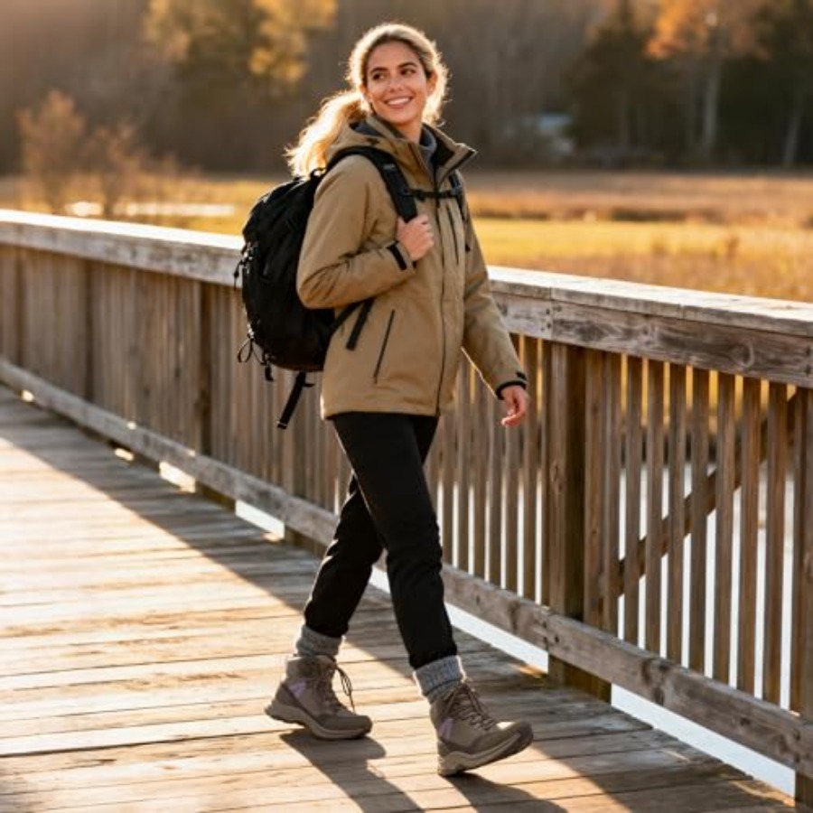 NORTIV Women's Hiking Boots Wa - Hiking Backpack Waterproof recension och pris