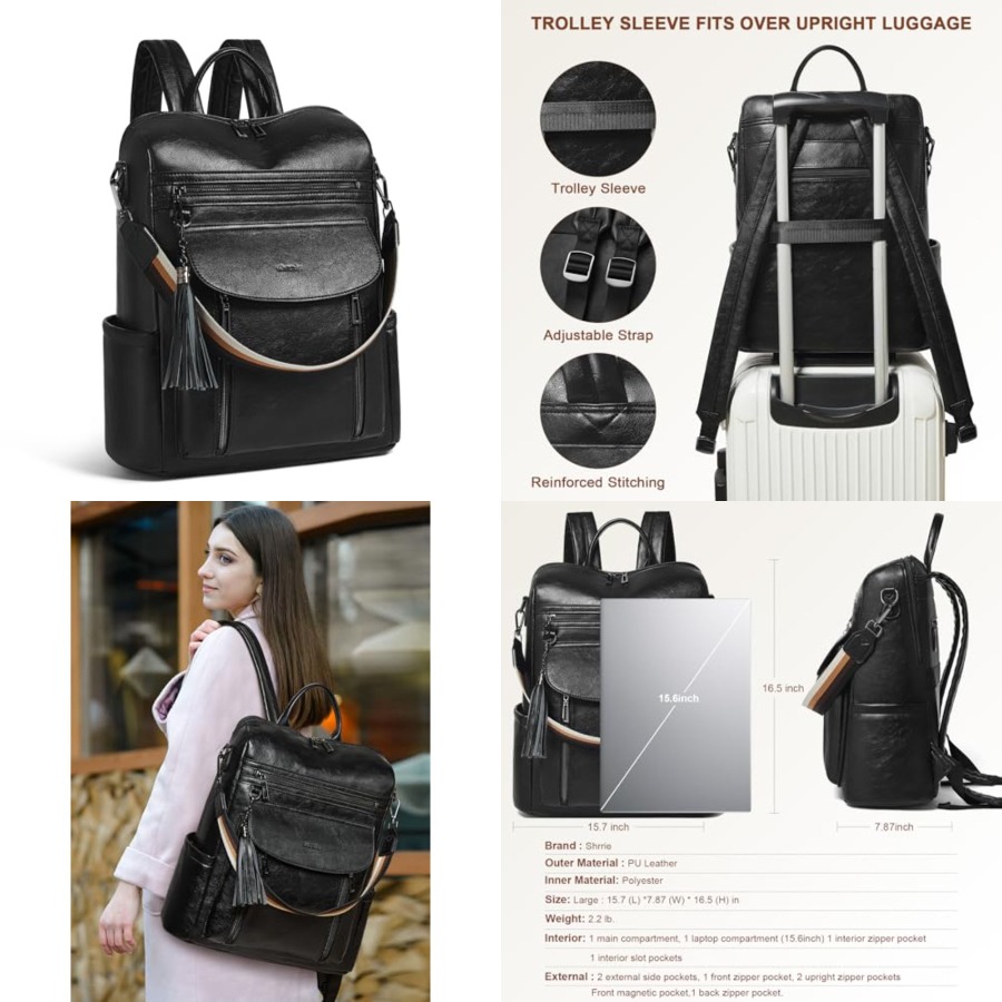Laptop Backpack for Women 15.6 - Laptop Backpack 15.6 recension och pris
