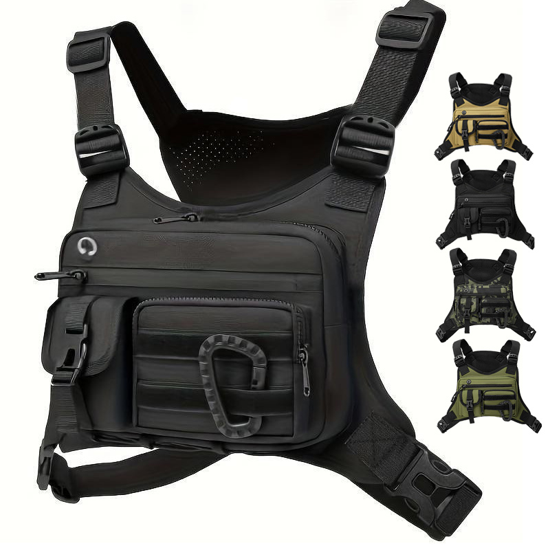 Outdoor Sports Chest Bag Vest  - Urban Backpack Tactical recension och pris