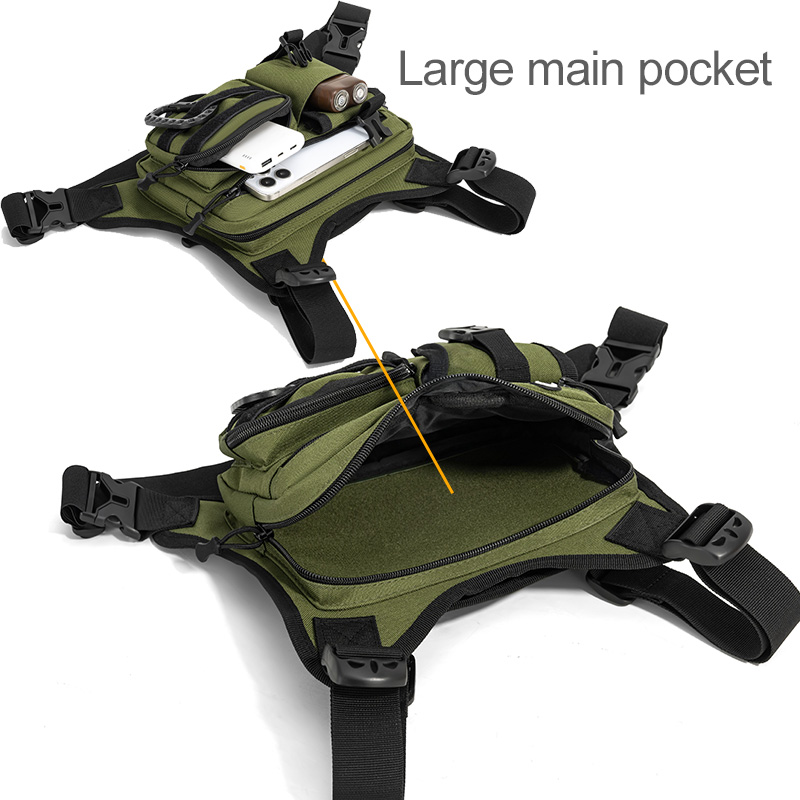 Outdoor Sports Chest Bag Vest  - Urban Backpack Tactical recension och pris
