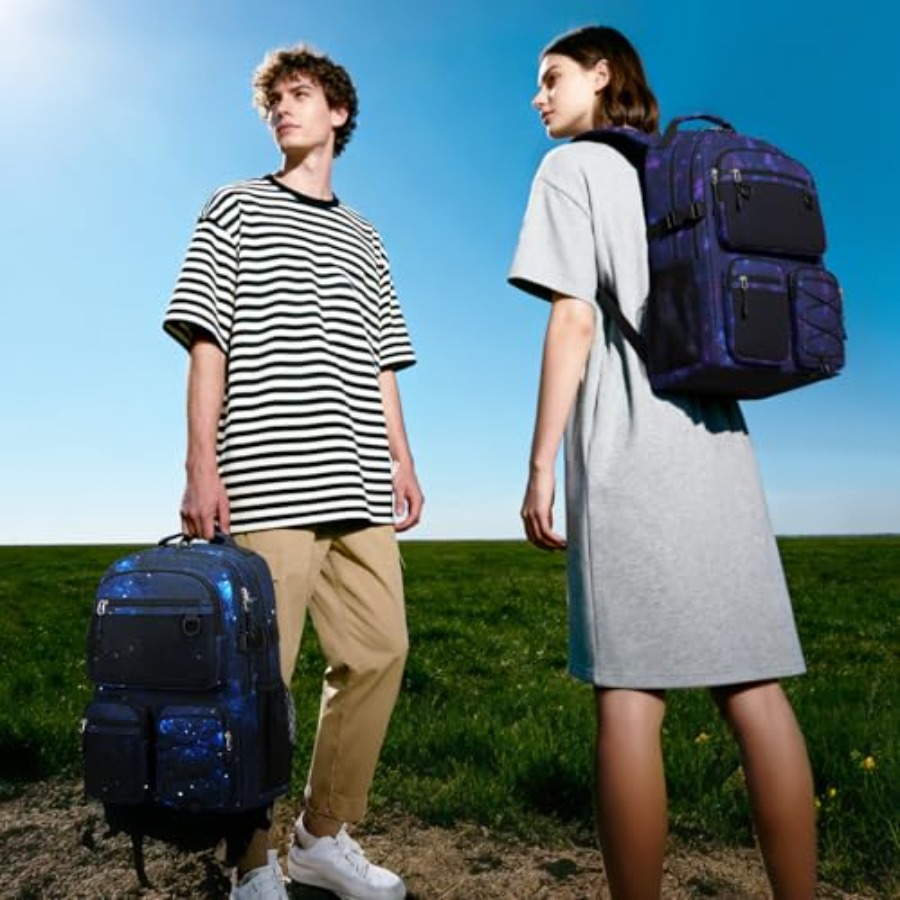 Multi-Pocket Backpack for Trav - Laptop Backpack 15.6 recension och pris