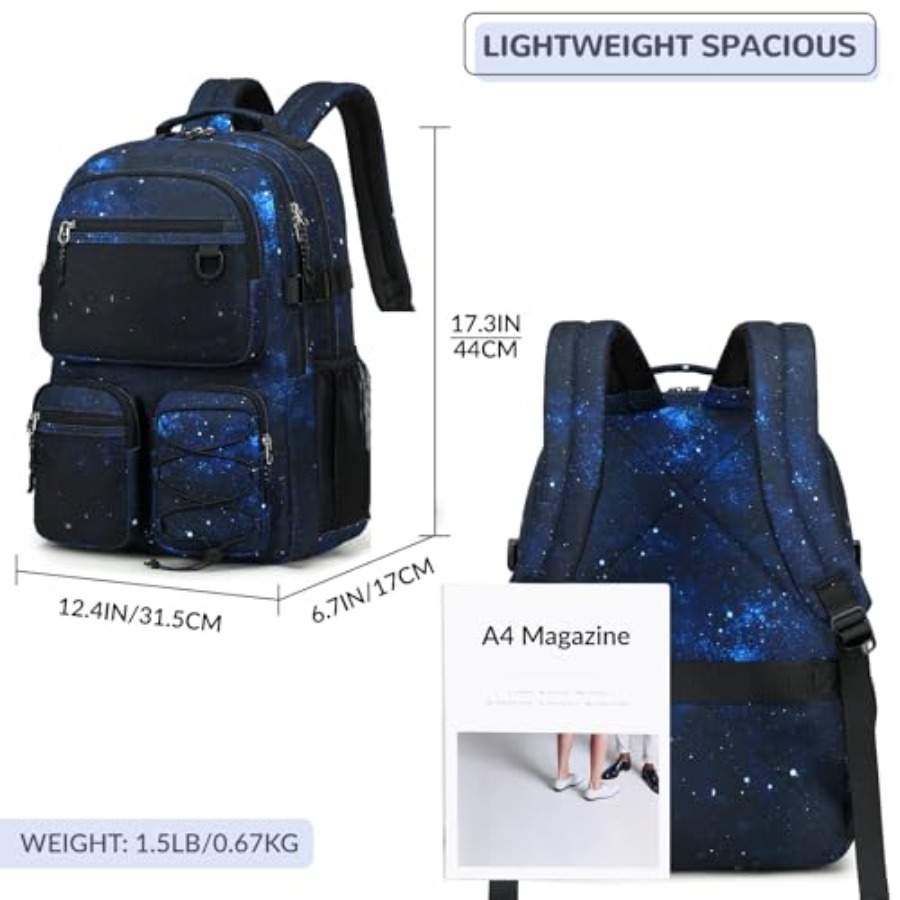 Multi-Pocket Backpack for Trav - Laptop Backpack 15.6 recension och pris