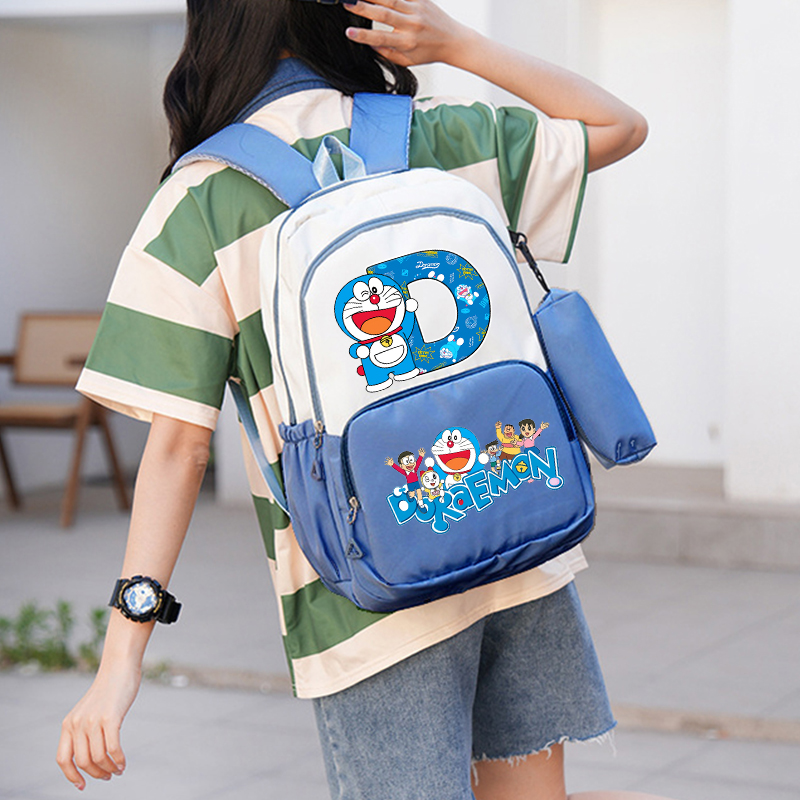 Doraemon Boy Girl School Bag P - School Backpack Teen recension och pris