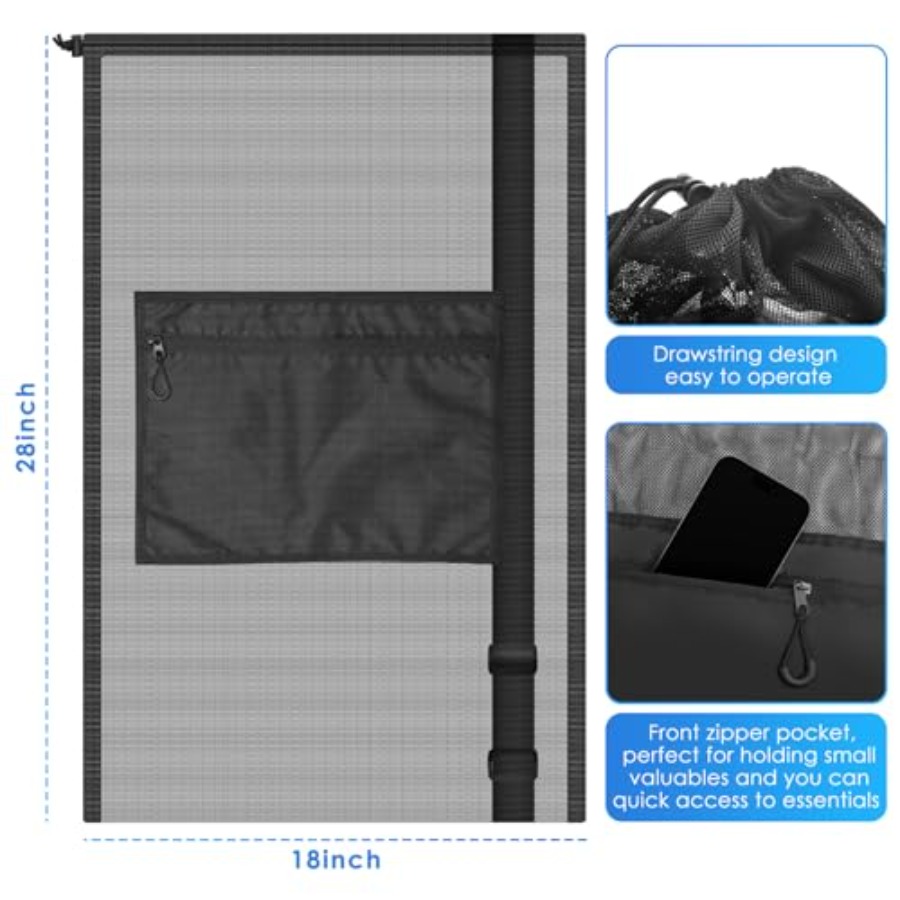 Drawstring Bag Heavy Duty Mesh - Drawstring Gym Bag recension och pris