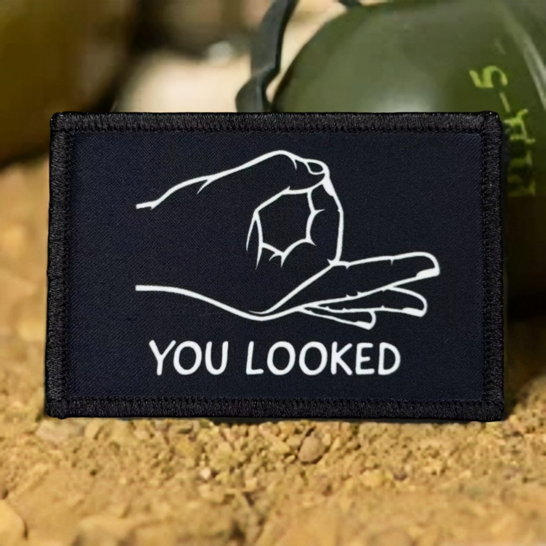 You Looked Morale Badge Patche - Urban Backpack Tactical recension och pris