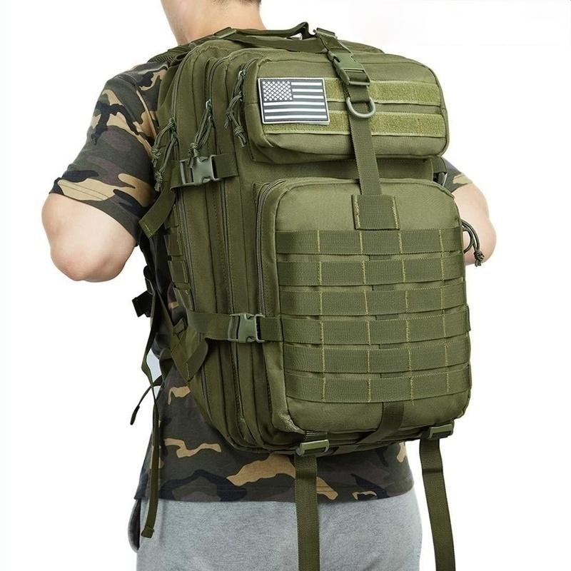 Oxford 50L1000D Nylon Waterpro - Urban Backpack Tactical recension och pris
