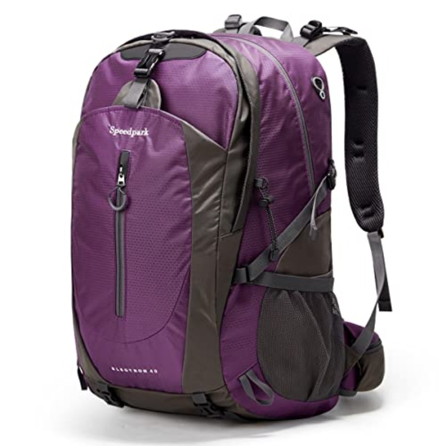 Hiking Backpack 40L Waterproof - Rain Cover Backpack recension och pris