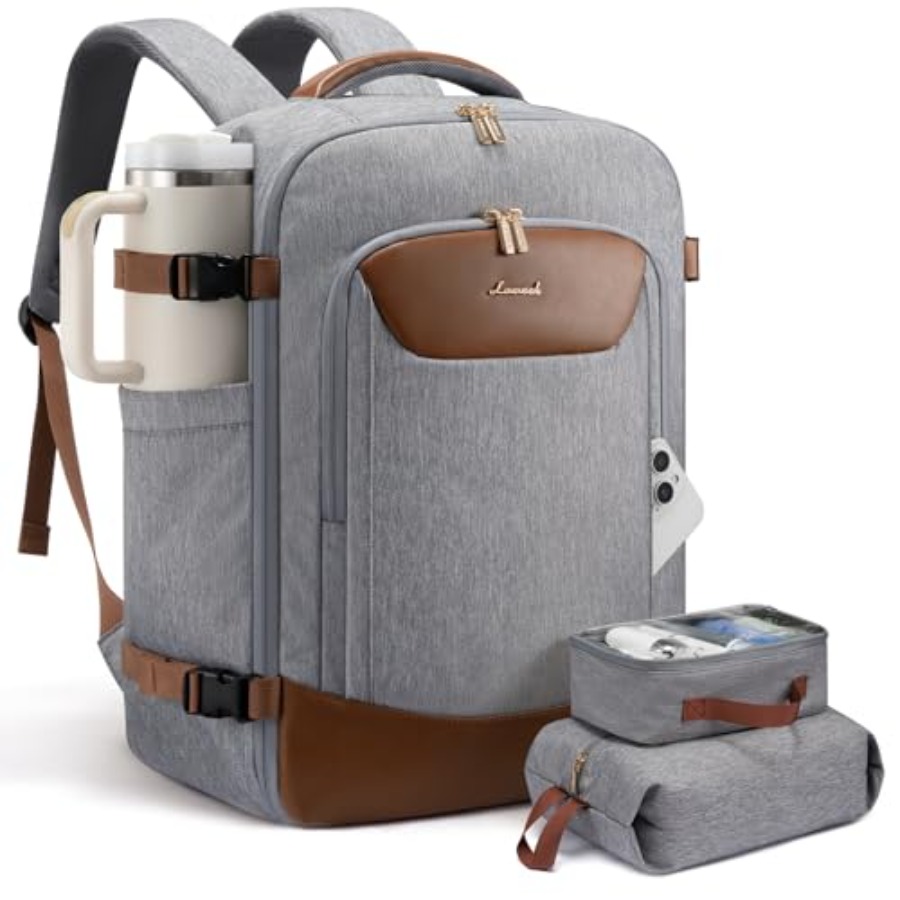 40L Travel Backpack for Women  - Laptop Backpack 15.6 recension och pris
