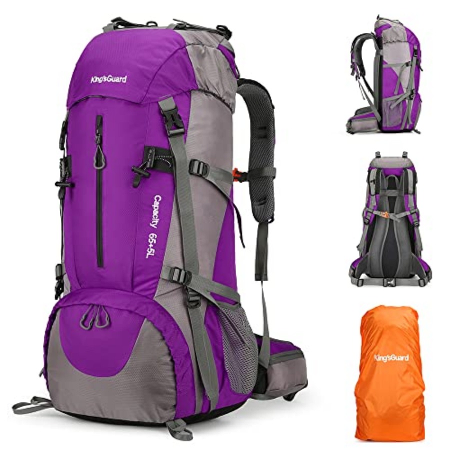 70L Hiking Backpack with Rain  - Rain Cover Backpack recension och pris