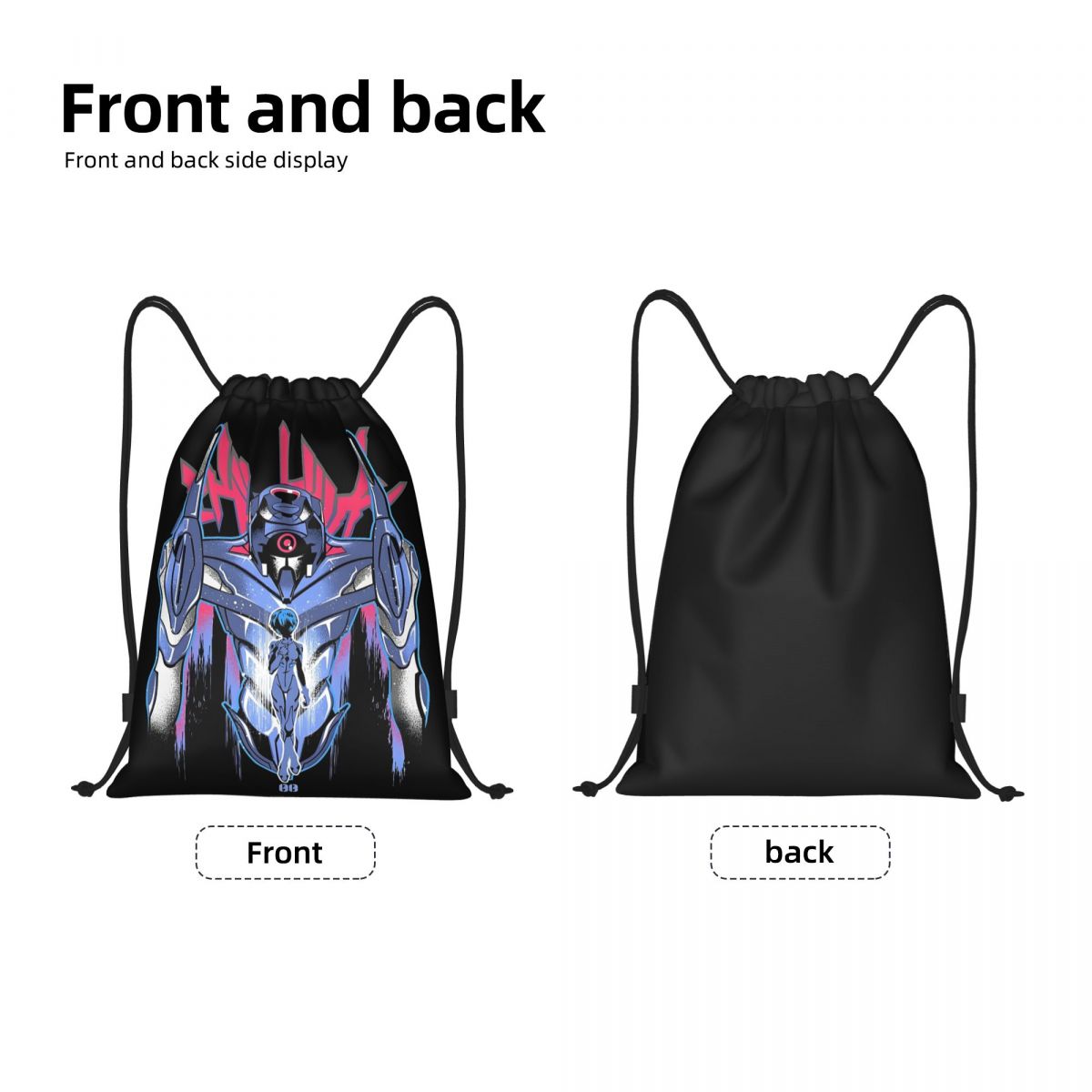 Manga E-Evangeliones Hot Draws - Drawstring Gym Bag recension och pris