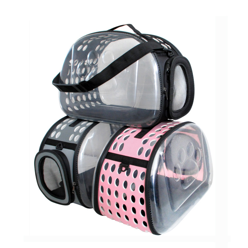 Transparent Pet Carrier Sling  - Foldable Backpack Small recension och pris
