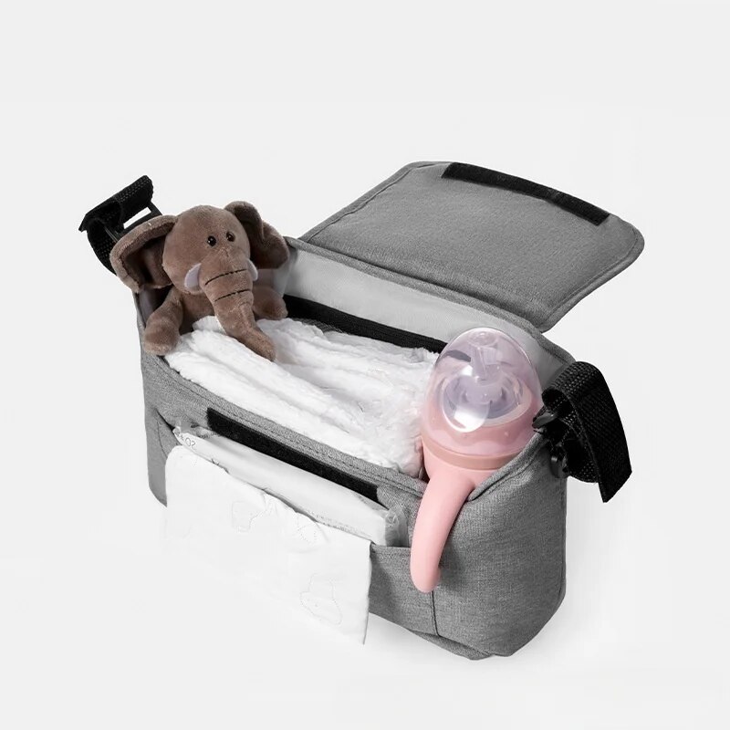 Baby Stroller Hanging Bag Stor - Backpack Diaper Bag recension och pris