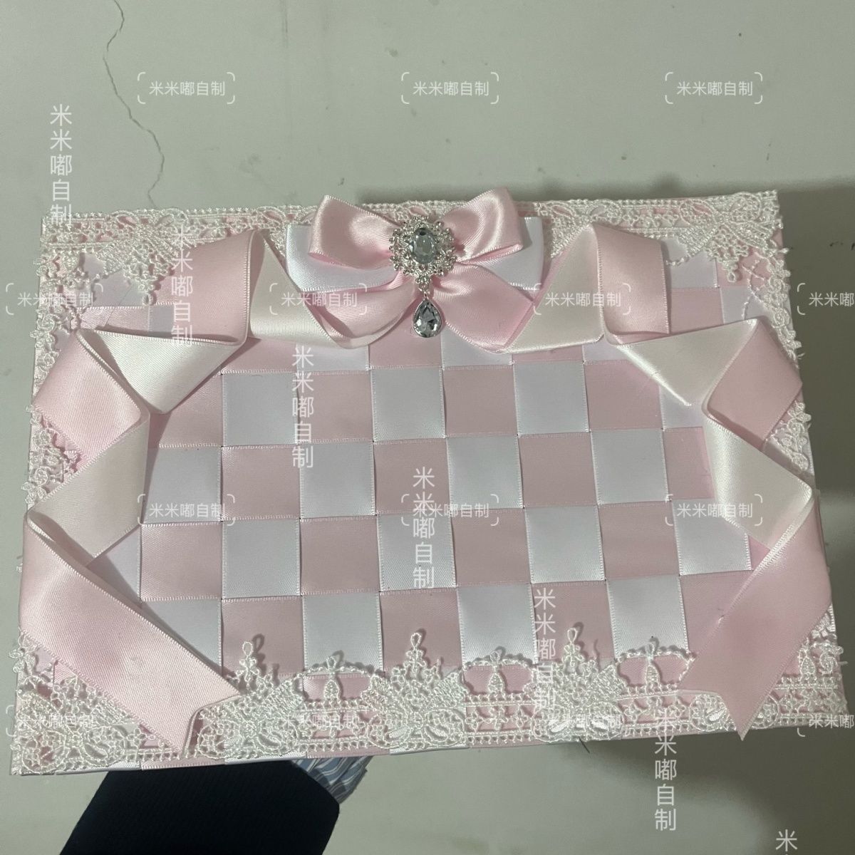 hand made ribbon bow Insert Bo - Backpack Insert Organizer recension och pris