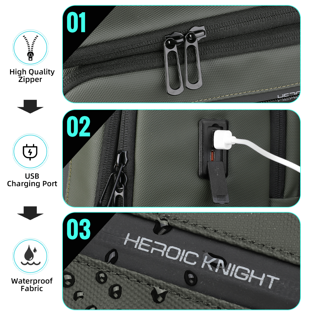 HK Business Men's Backpack 15. - Laptop Backpack 15.6 recension och pris