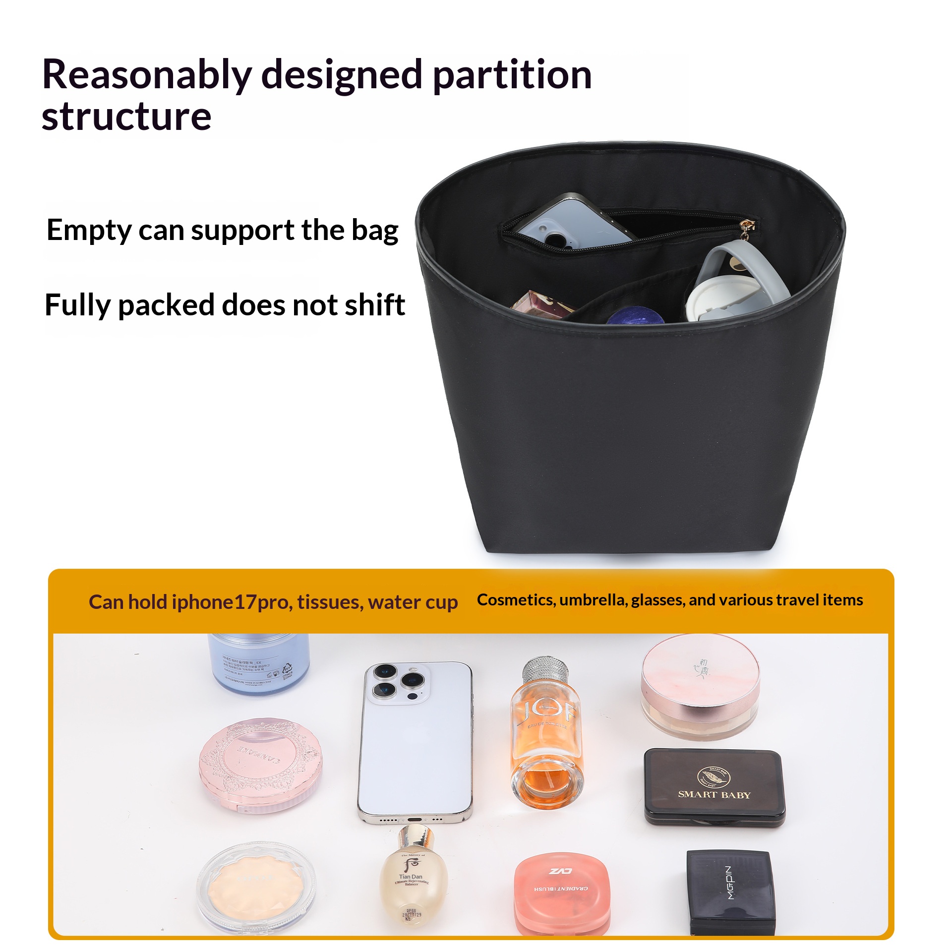 Bag Organizer Insert for Longc - Backpack Insert Organizer recension och pris