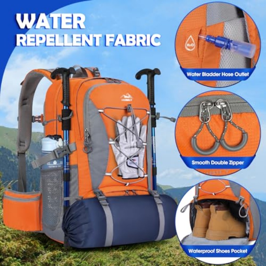 50L Hiking Backpack Waterproof - Hiking Backpack Waterproof recension och pris