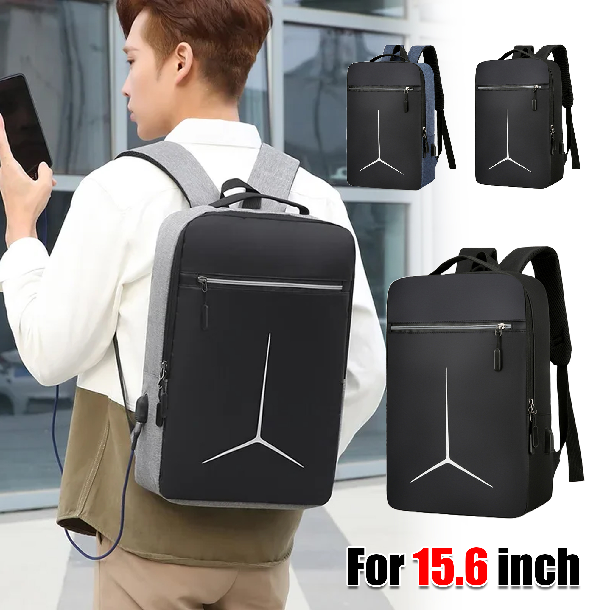 Fashion Anti Theft USB Waterpr - Travel Backpack Anti Theft recension och pris